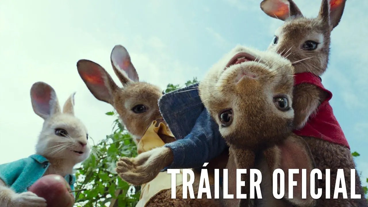 Disponible el tráiler de La película Peter Rabbit