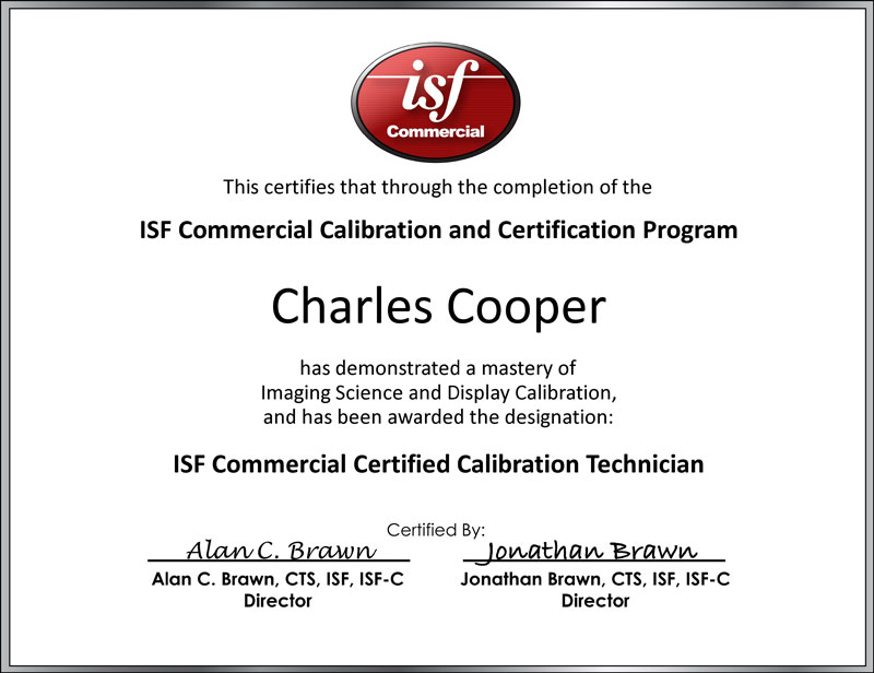 Certified TV calibration in Atlanta