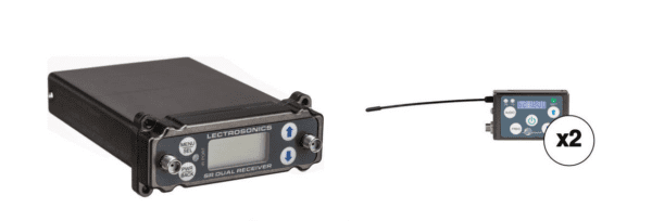 Lectrosonics Pro Wireless Lav Kit (2 TX, 1 RX) Rental - CINEVO