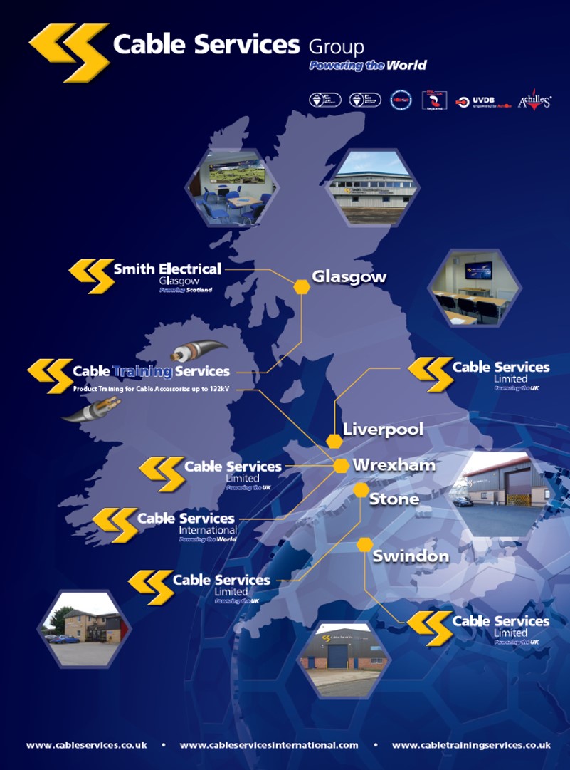 Cable Services Group UK’s leading specialist electrical distributor