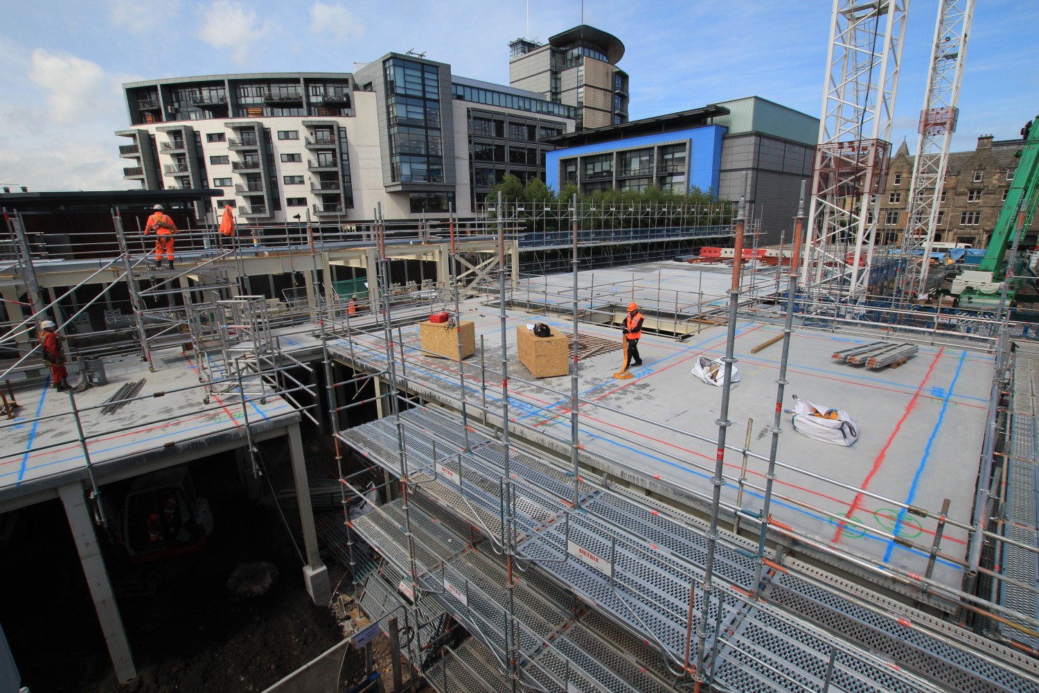 Bowmer & Kirkland make strides at Select’s Edinburgh scheme Construction Industry News