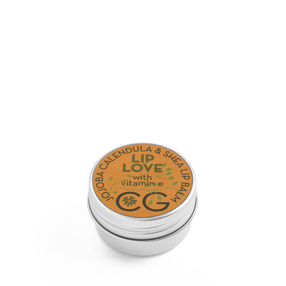 Jojoba, Calendula and Shea Lip Balm 17ml Cinnabar Green