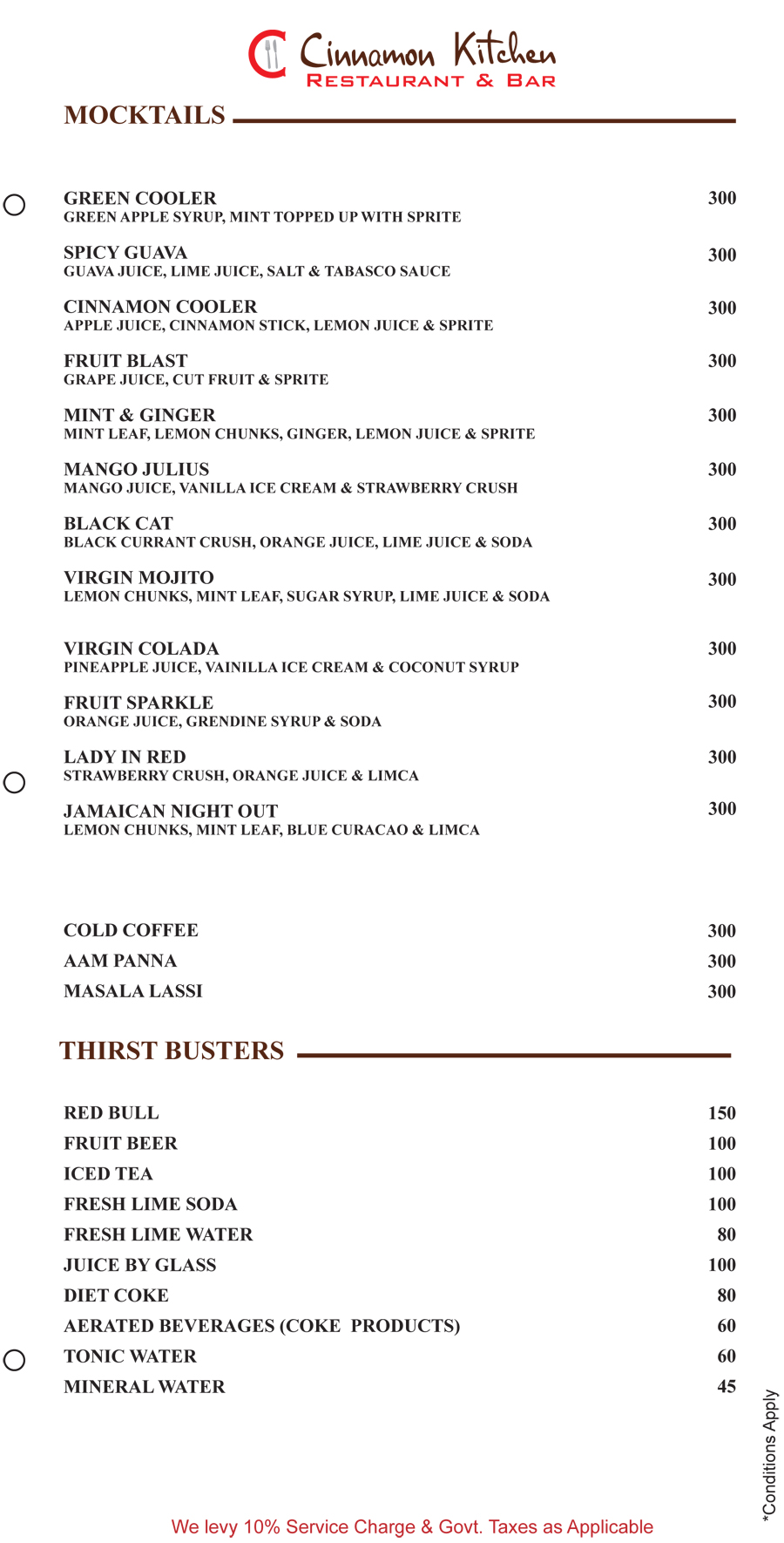 Cinnamon Kitchen 8800930036 Cinnamon kitchen in indrapuram