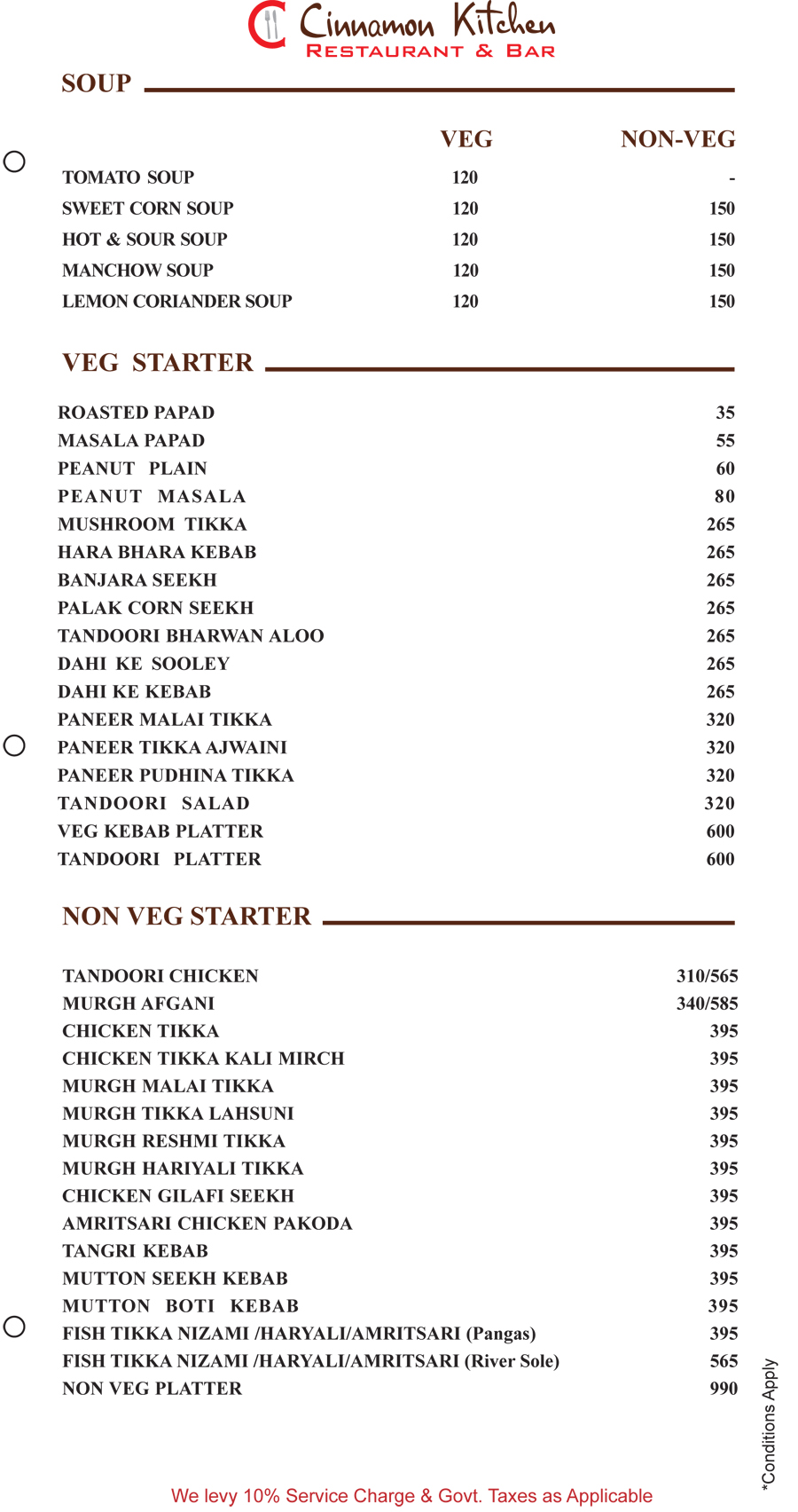 Cinnamon Kitchen 8800930036 Cinnamon kitchen in indrapuram