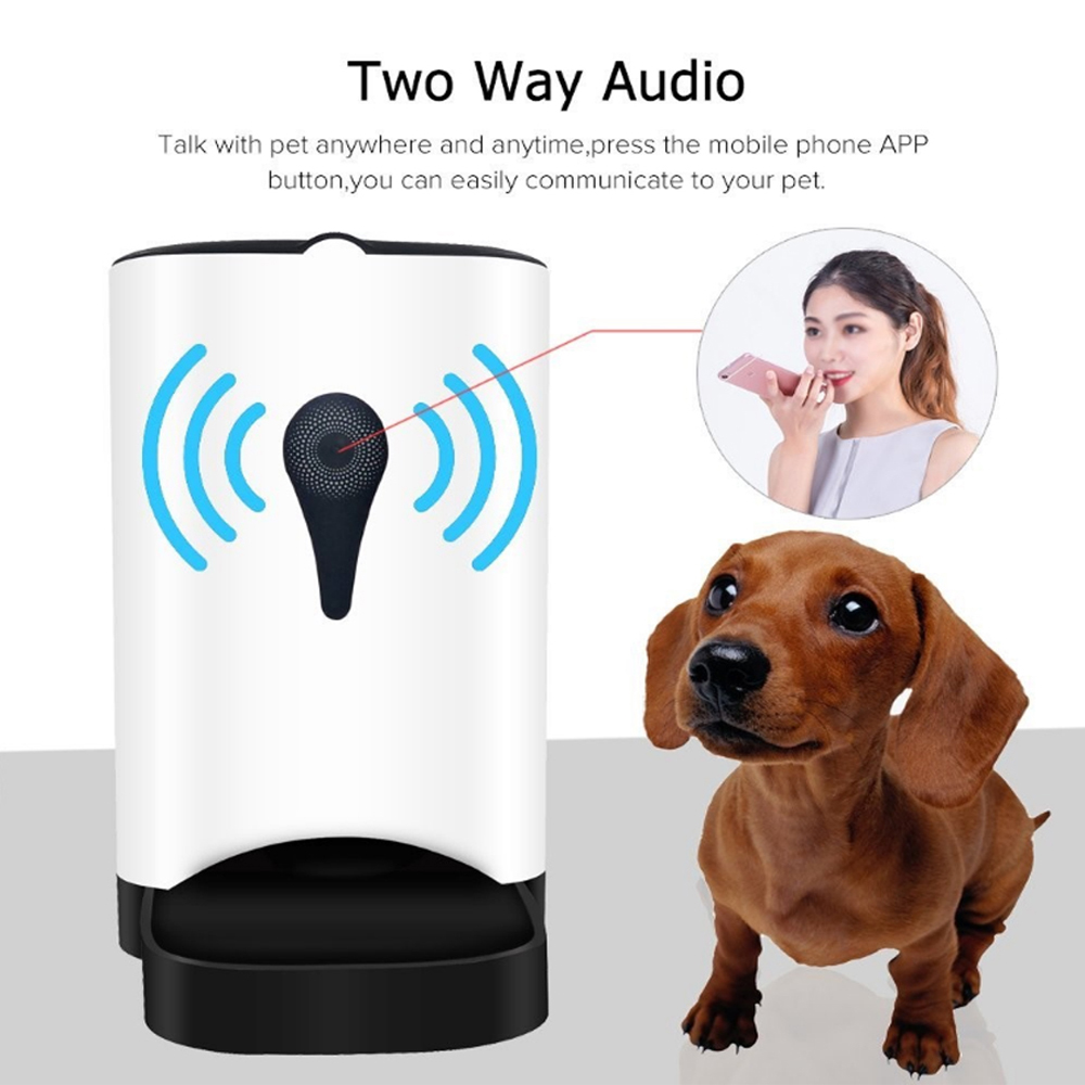 PetFun FX801 Wifi Remote Control Fashion Smart Automatic Pet Feeder