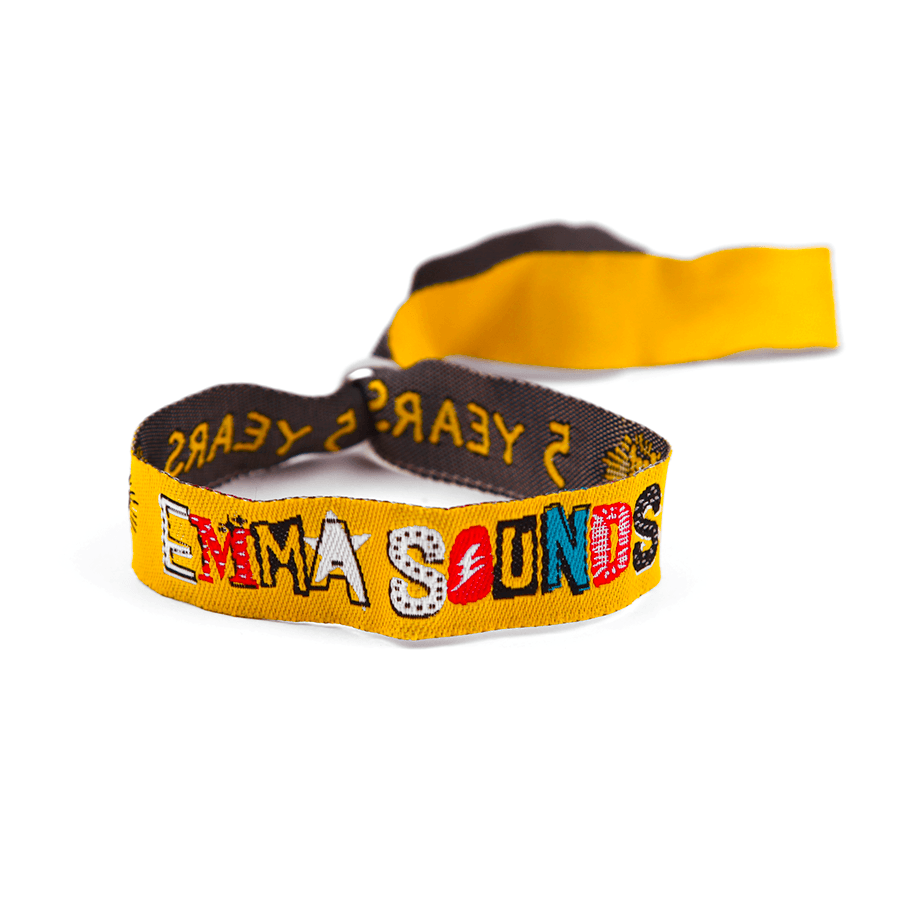 Custom Woven wristbands Cloth Wristbands Cintapunto