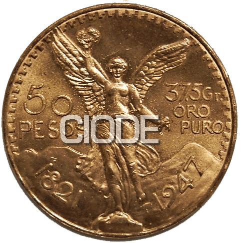 Comprar Moneda De Oro De 50 Pesos De México De 37,5 Grs. Online