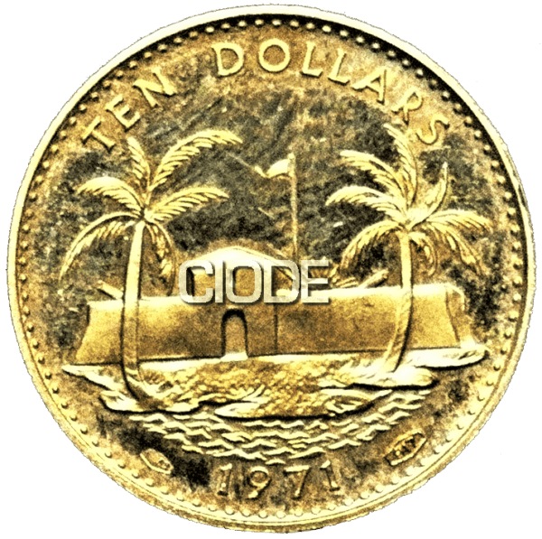 Comprar Moneda de Oro 10 Dólares ISLAS BAHAMAS. Varios años. online