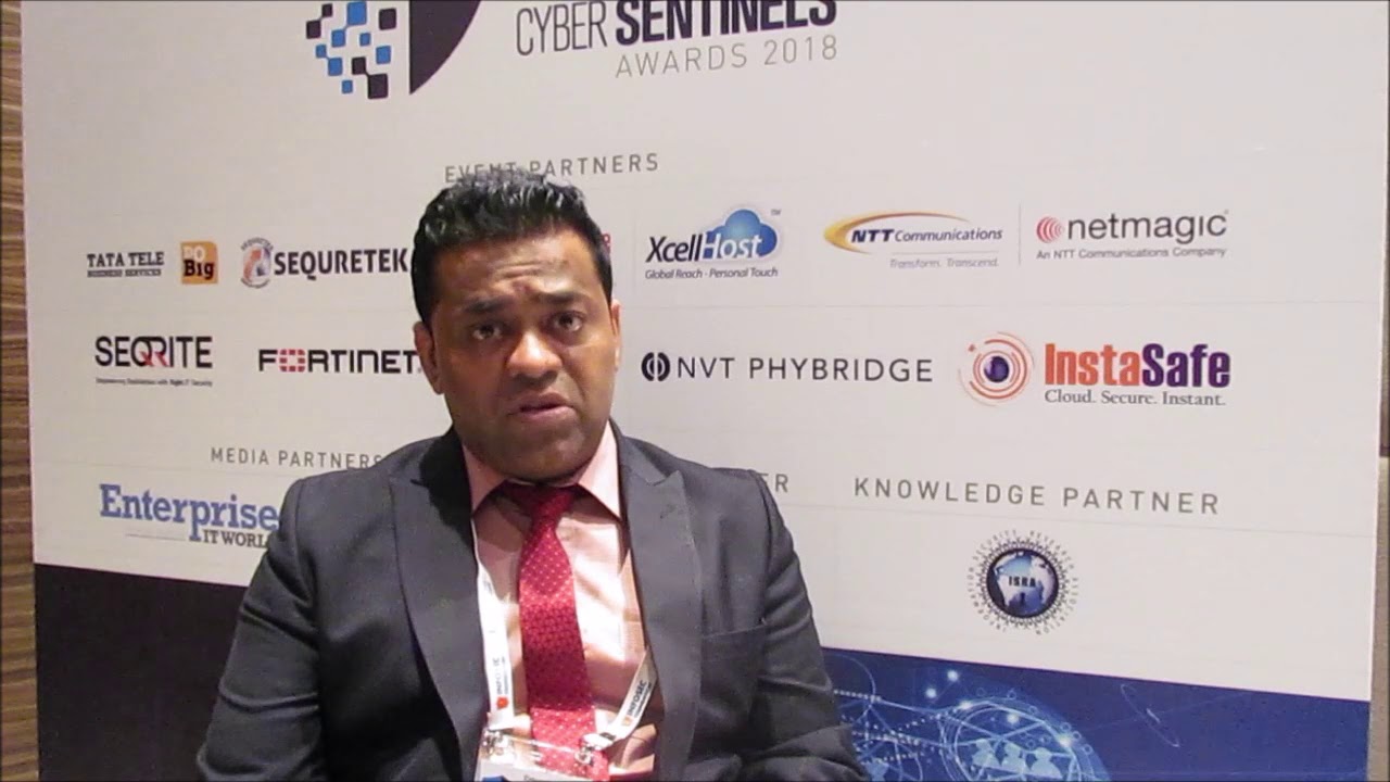 Ravinder Arora, Head of Information Security, IRIS Software speaking to