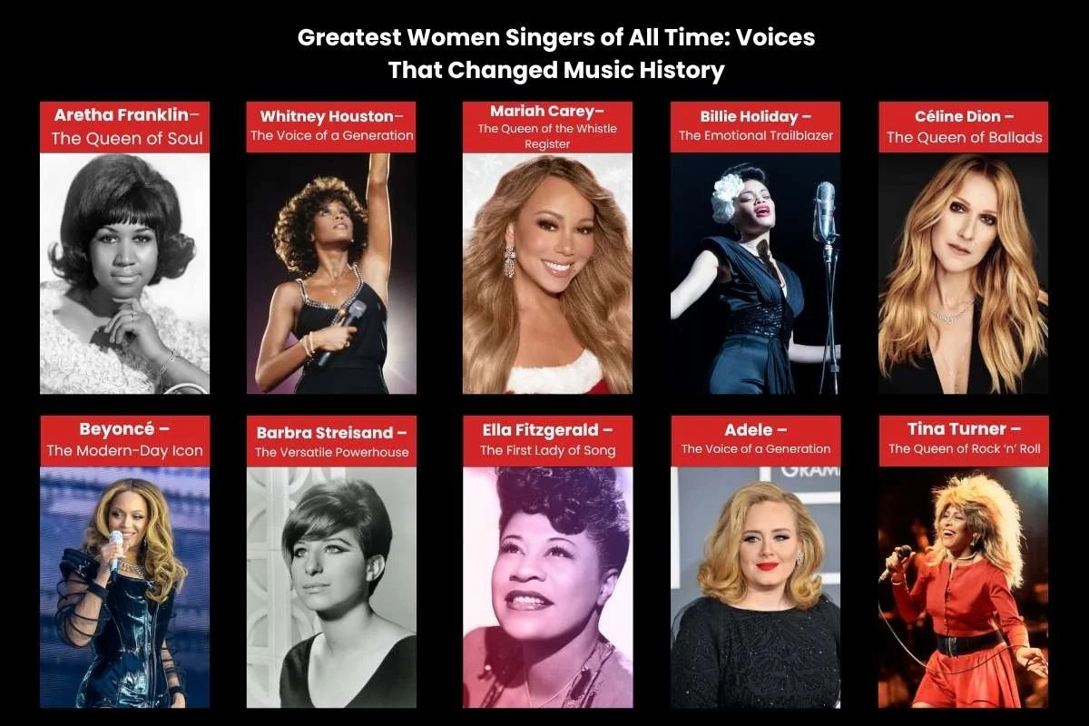 Greatest Women Singers of All Time Voices That Changed Music History