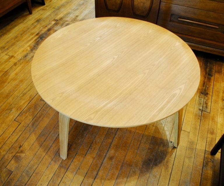 Eames style Bentwood Round Coffee Table. **SALE** Now 195** Circa