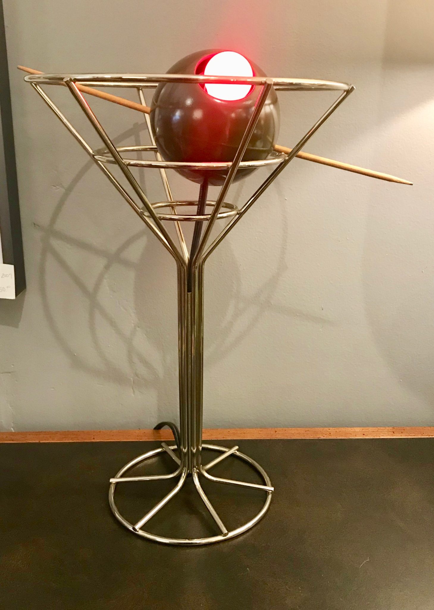 David Krys 1993 Martini Table Lamp Circa