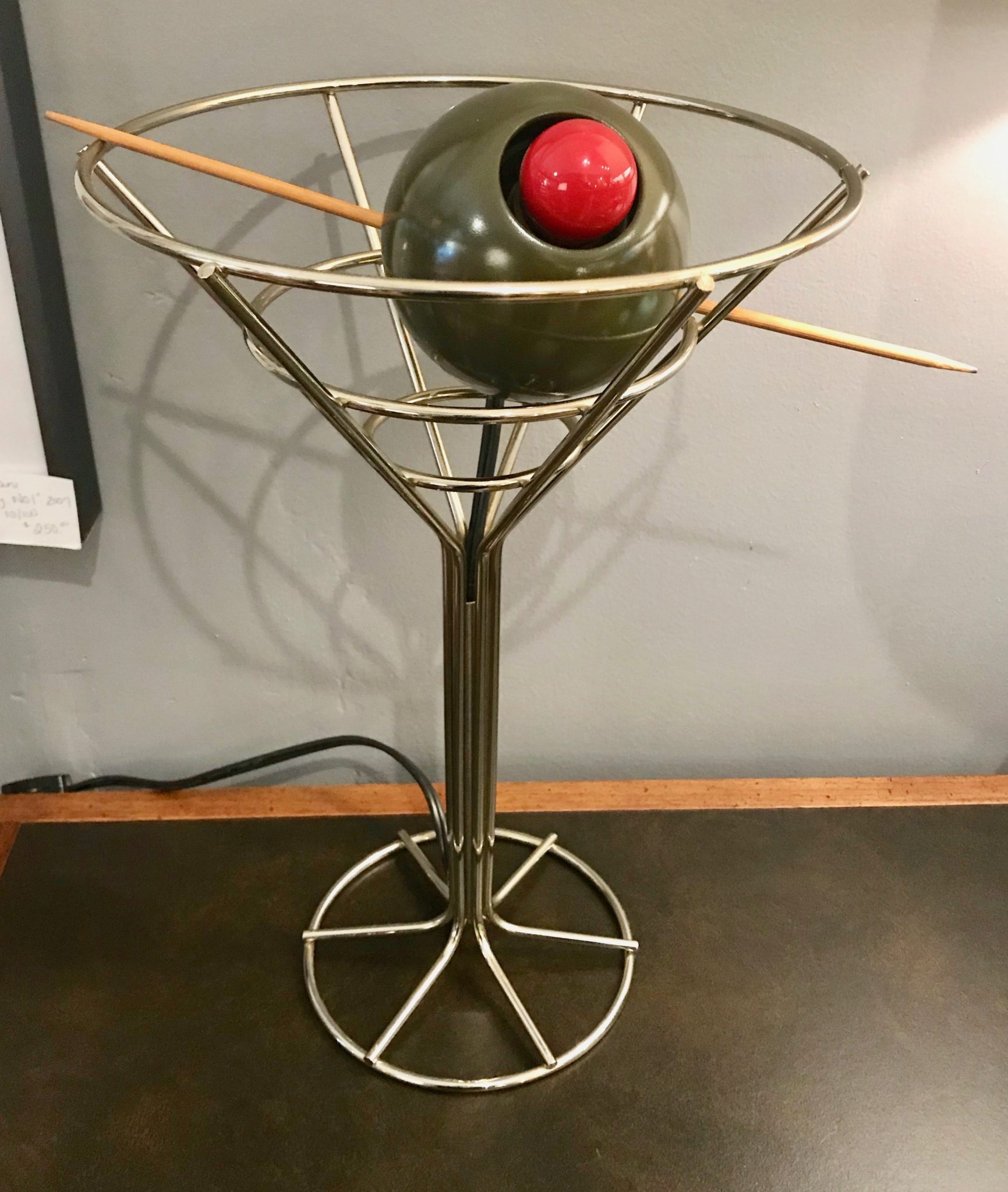 David Krys 1993 Martini Table Lamp Circa