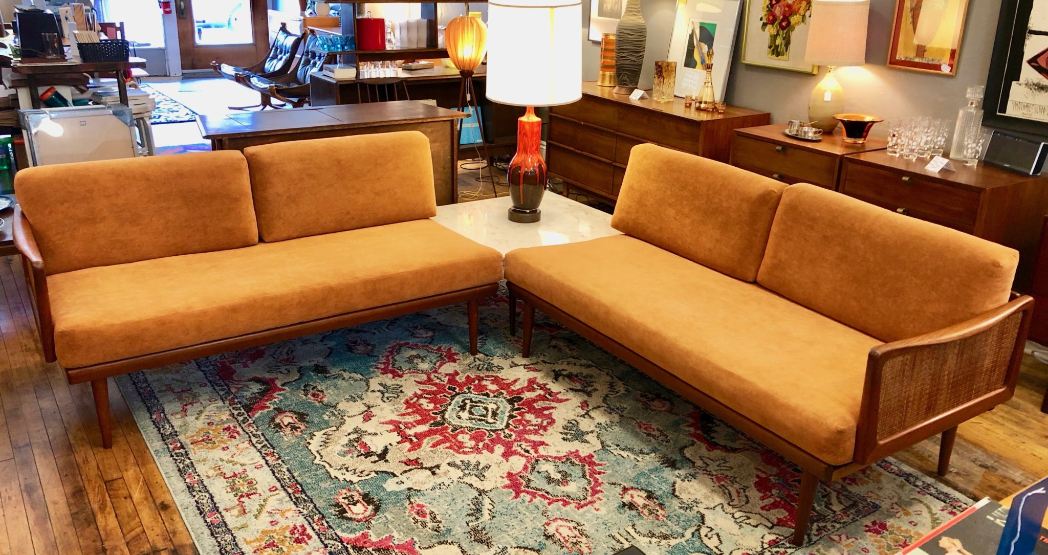 Danish Peter Hvidt Daybed/Sectional Sofa for France & Son's 1960's Circa