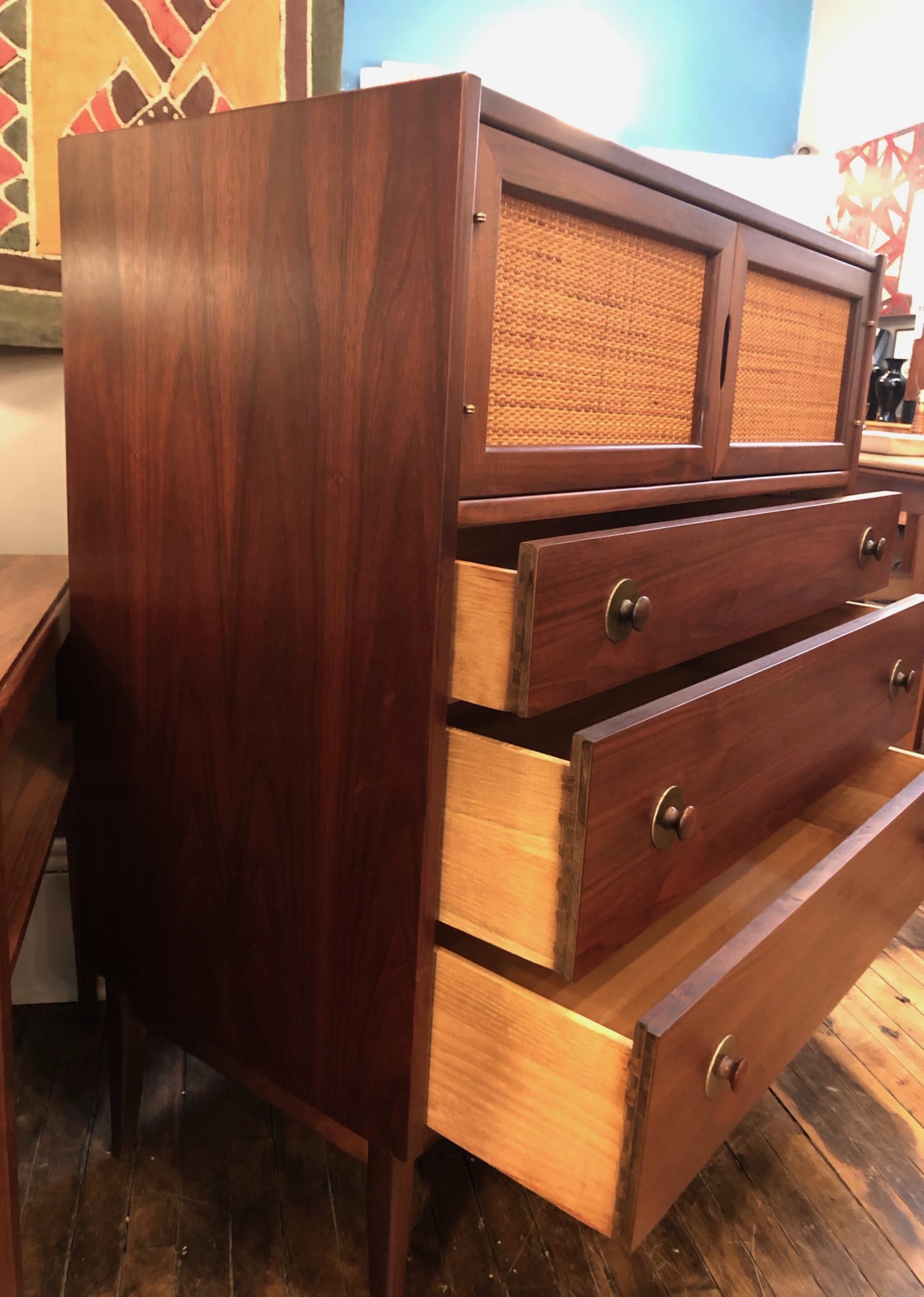 Mid Century Tall Chest by Jack Cartwright for Founders Furniture1960’s