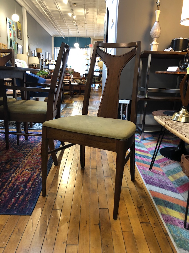 Set of 6 Kent Coffey Perspecta Dining Chairs Circa