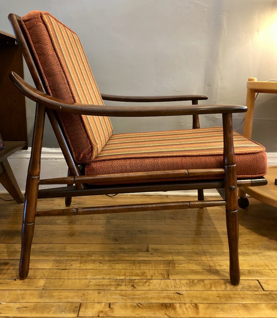 Vintage Italian Lounge Chair w/ original Upholstery 1950’s Circa