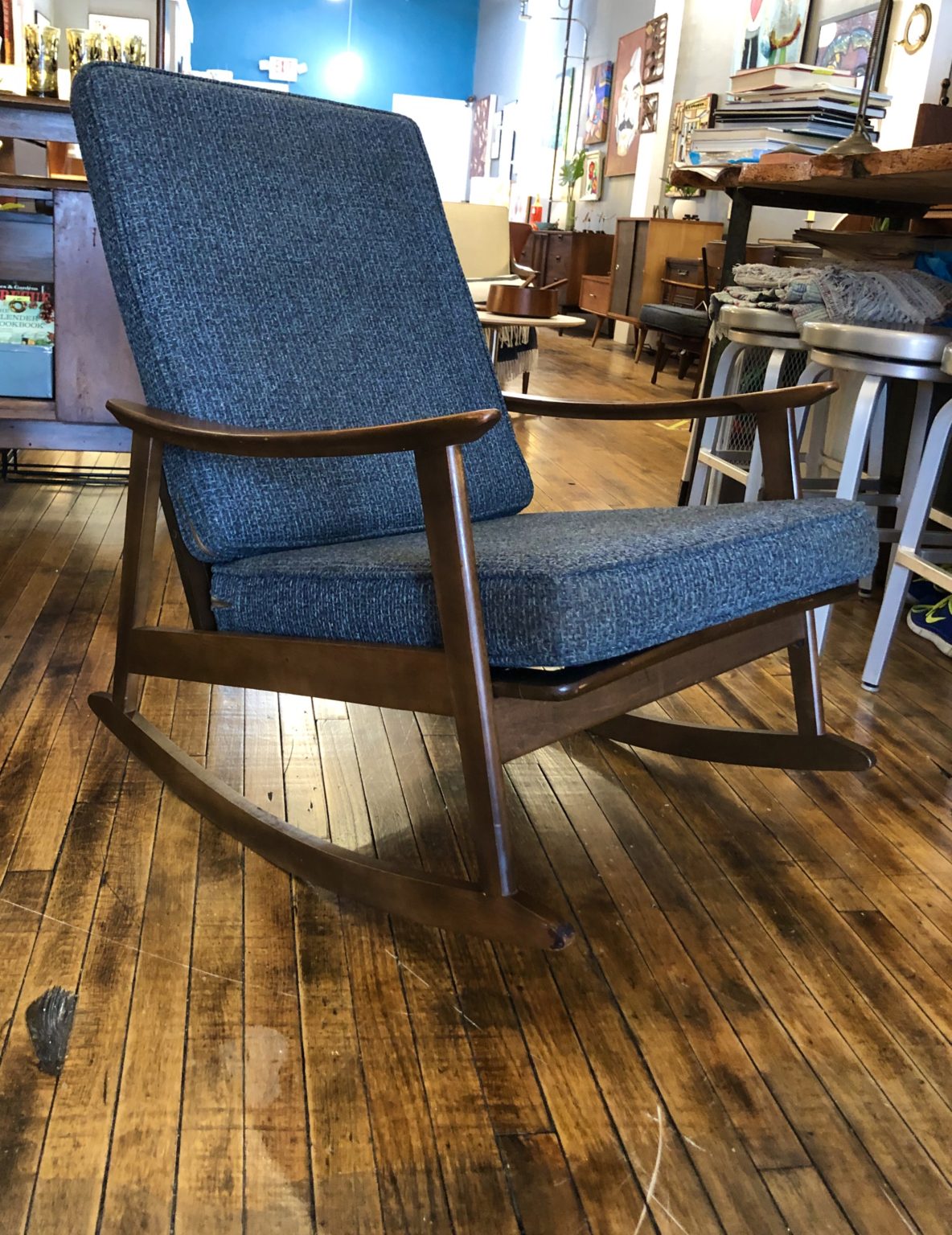Mid Century Modern Rocking Chair 1960’s Circa