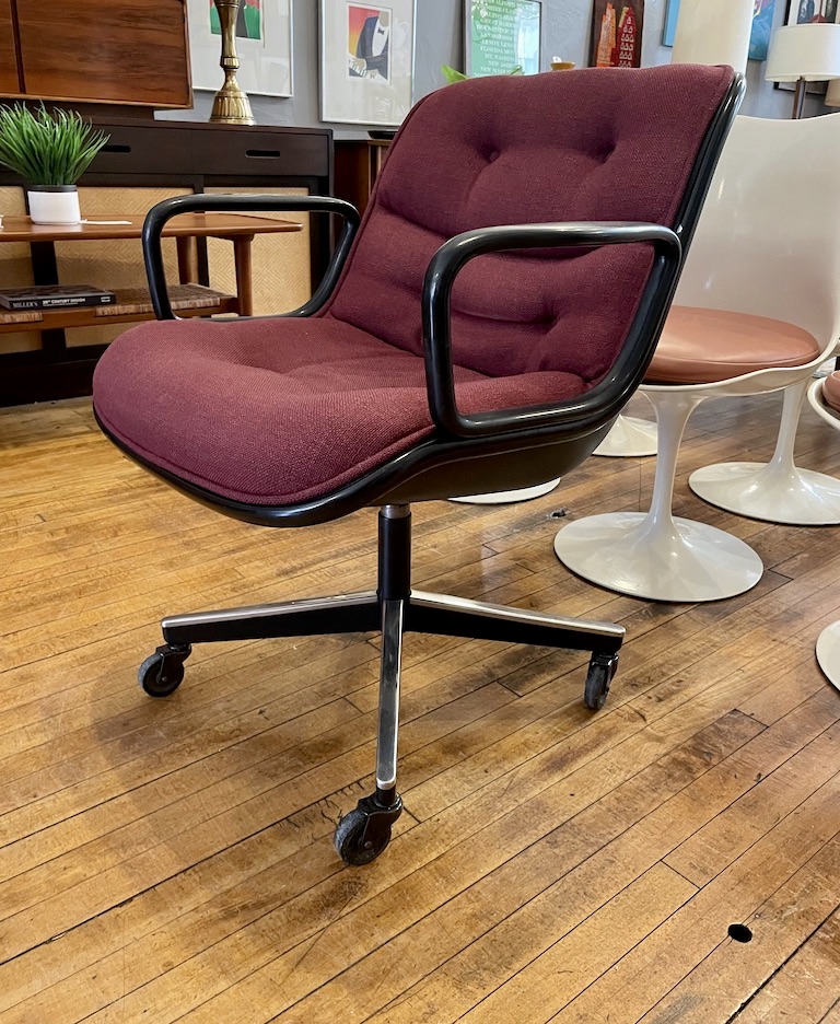 Vintage KNOLL Pollock Executive Chair Circa