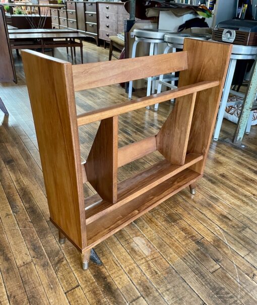 Mid Century Encyclopedia Bookcase Circa