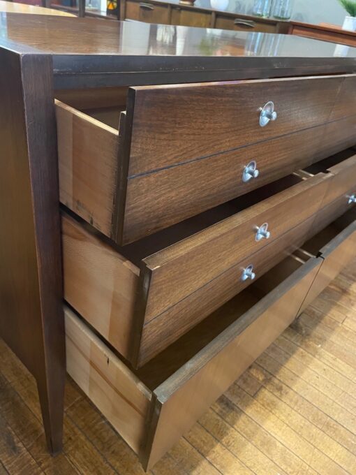 Rare Midcentury Bassett 'Trimline' Lowboy Dresser Circa