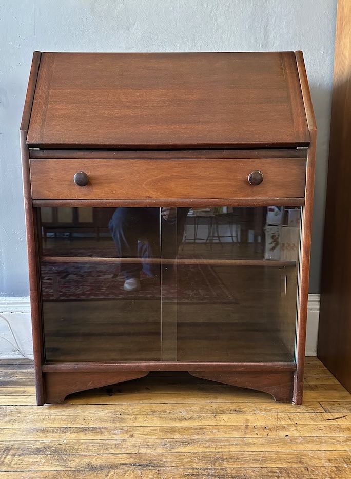 Vintage Drop Front Desk by Herbert Gibbs Circa