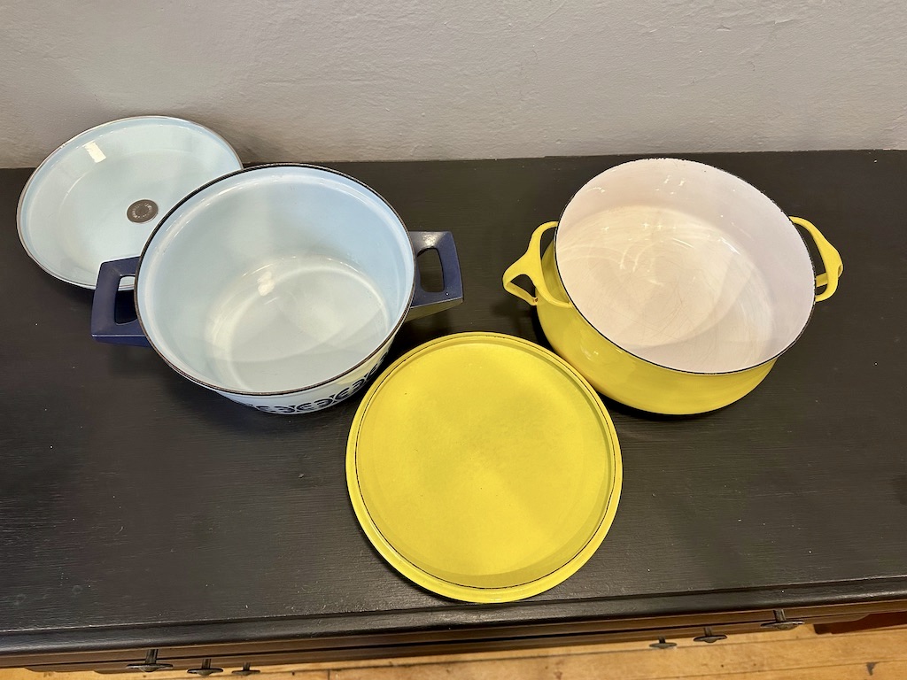Vintage Enamel Cookware Circa