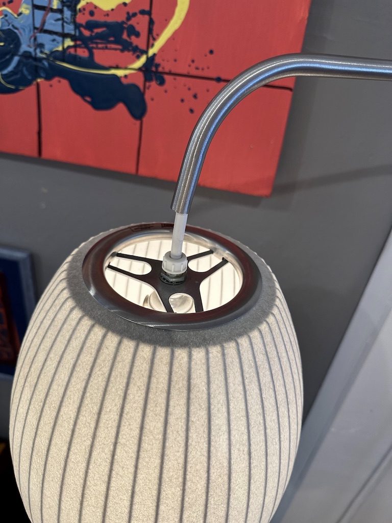 Nelson Cigar Lamp SwingArm Wall Lamp Circa