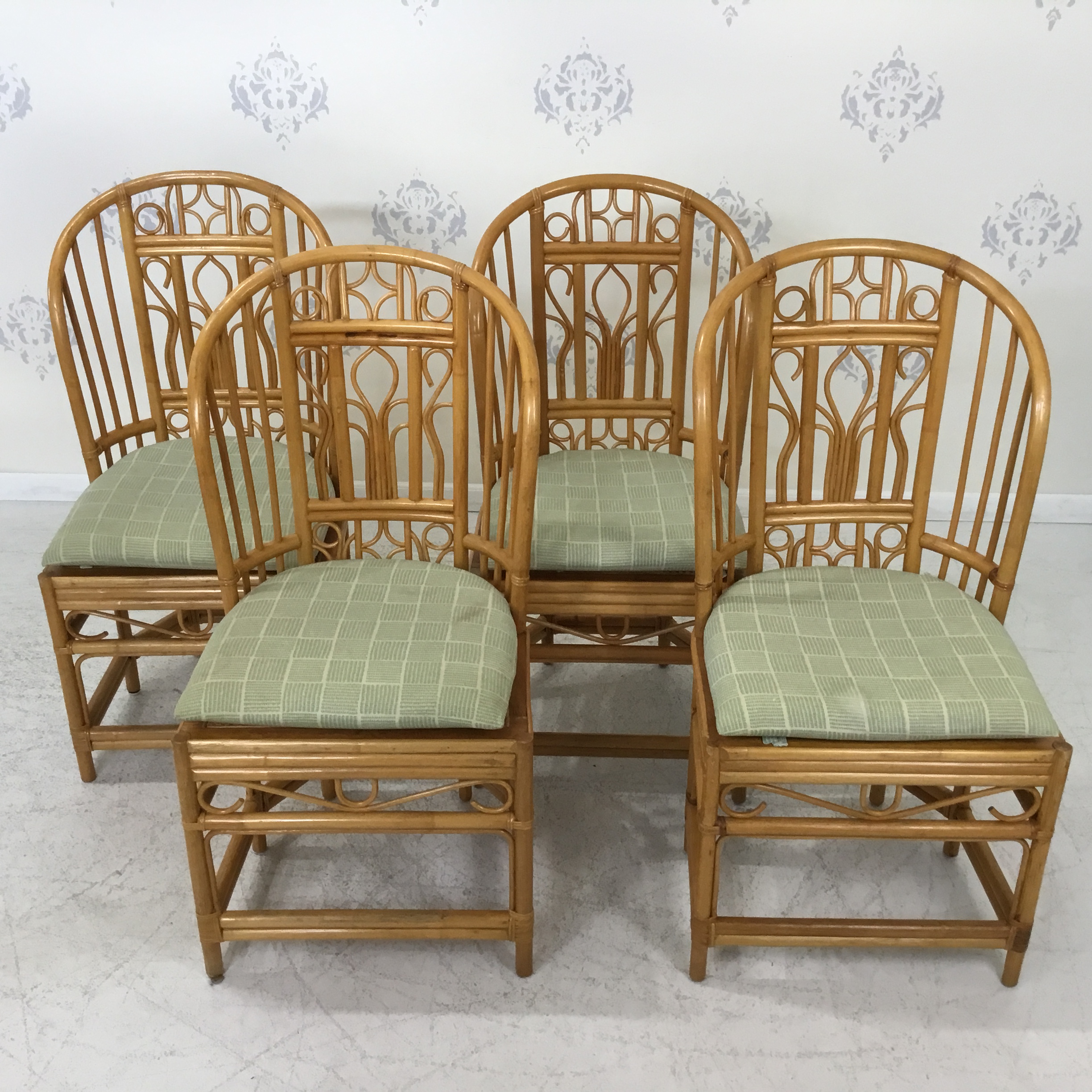 Set of 4 Brighton Style Chairs Circa Who