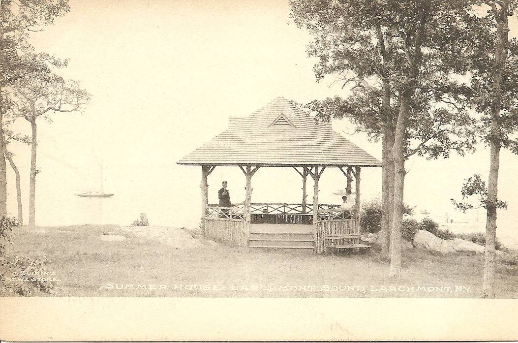 No. 2772 Summer House Larchmont Sound, pre1907 WITH CUSTOM FRAMING