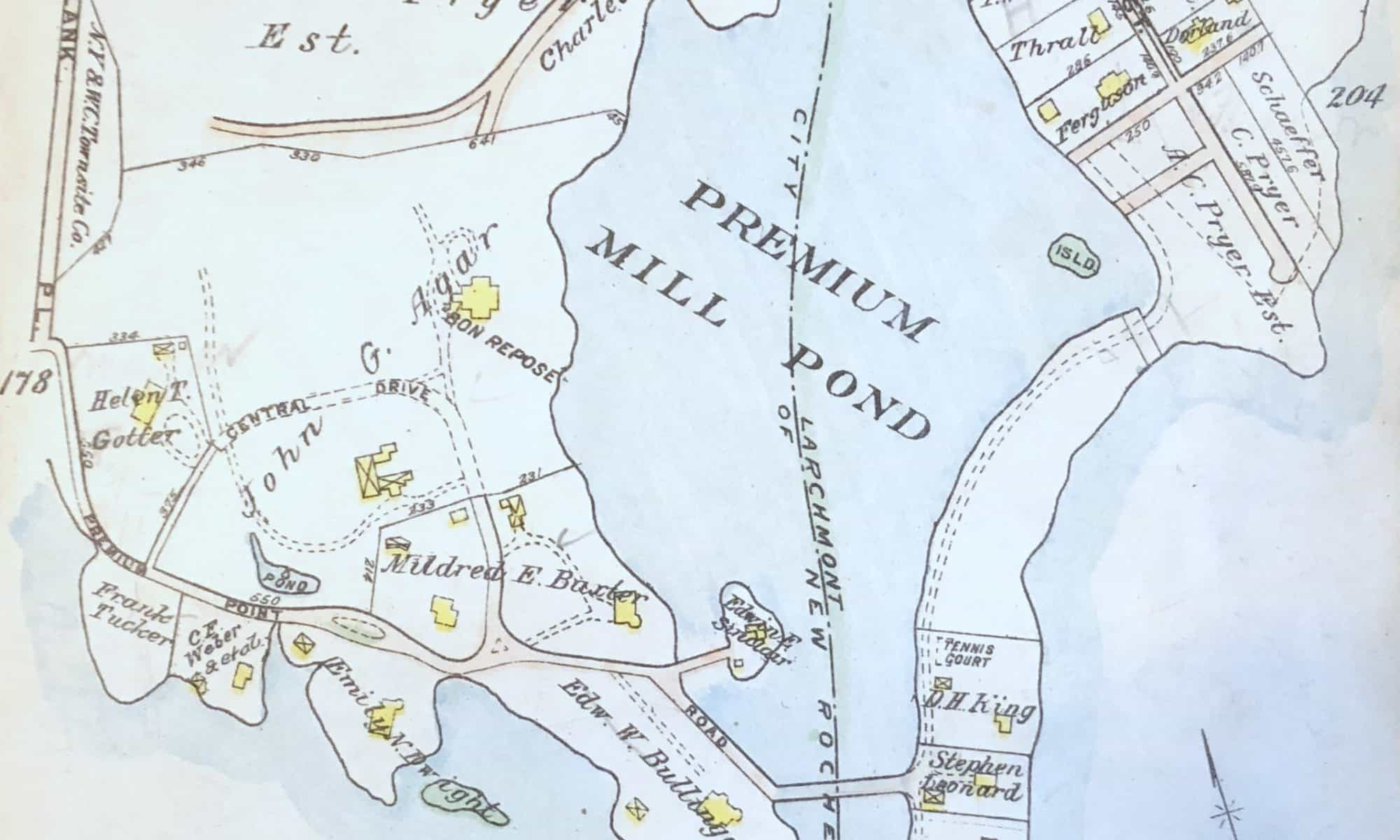4185 Larchmont, 1914 Circle 7 Framing