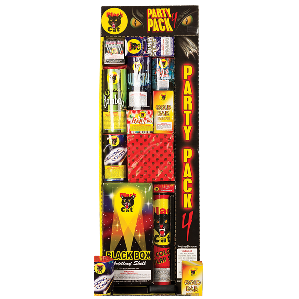 4 Party Pack Fireworks to Your Door