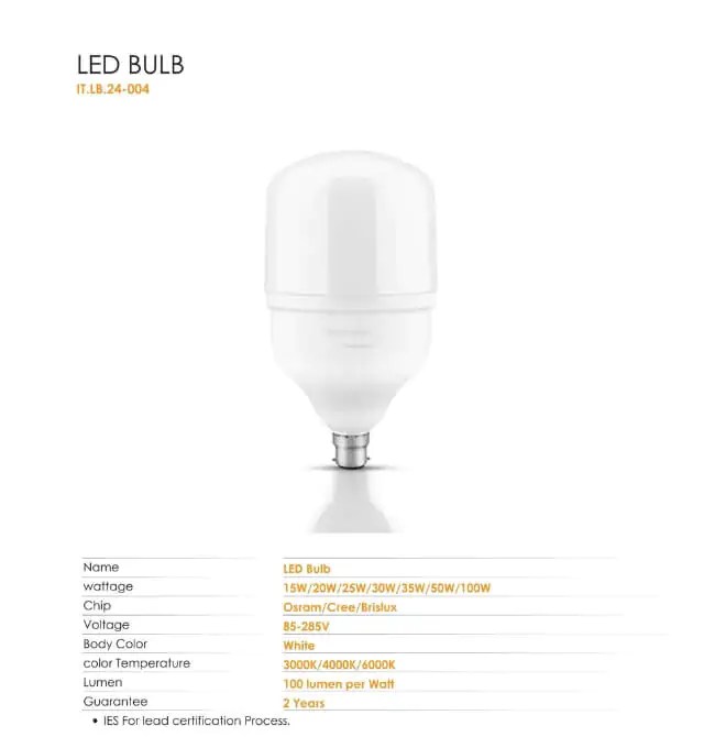 LED Bulb Price In Bangladesh