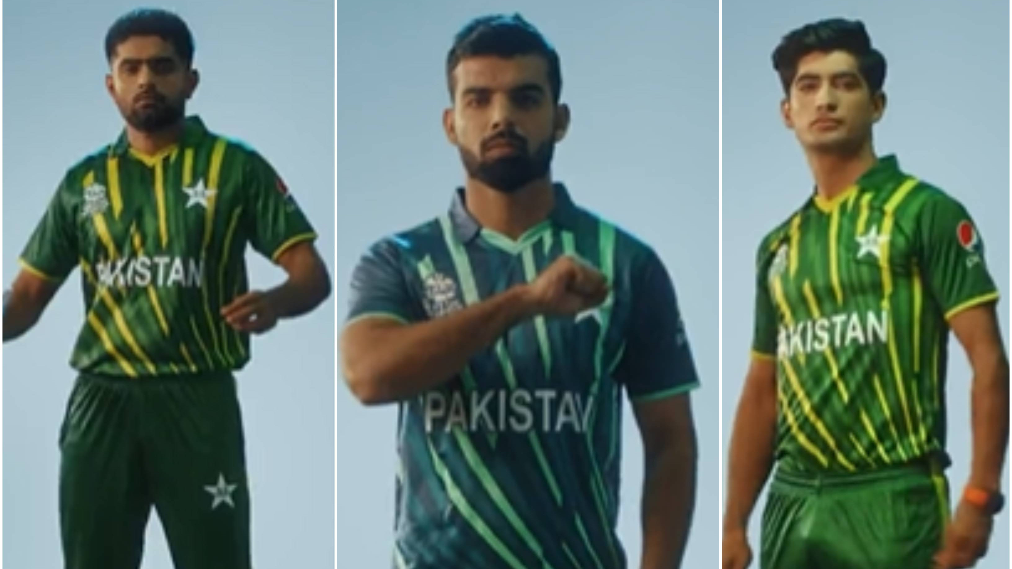 WATCH PCB unveils Pakistan cricket team’s new jersey ahead of T20