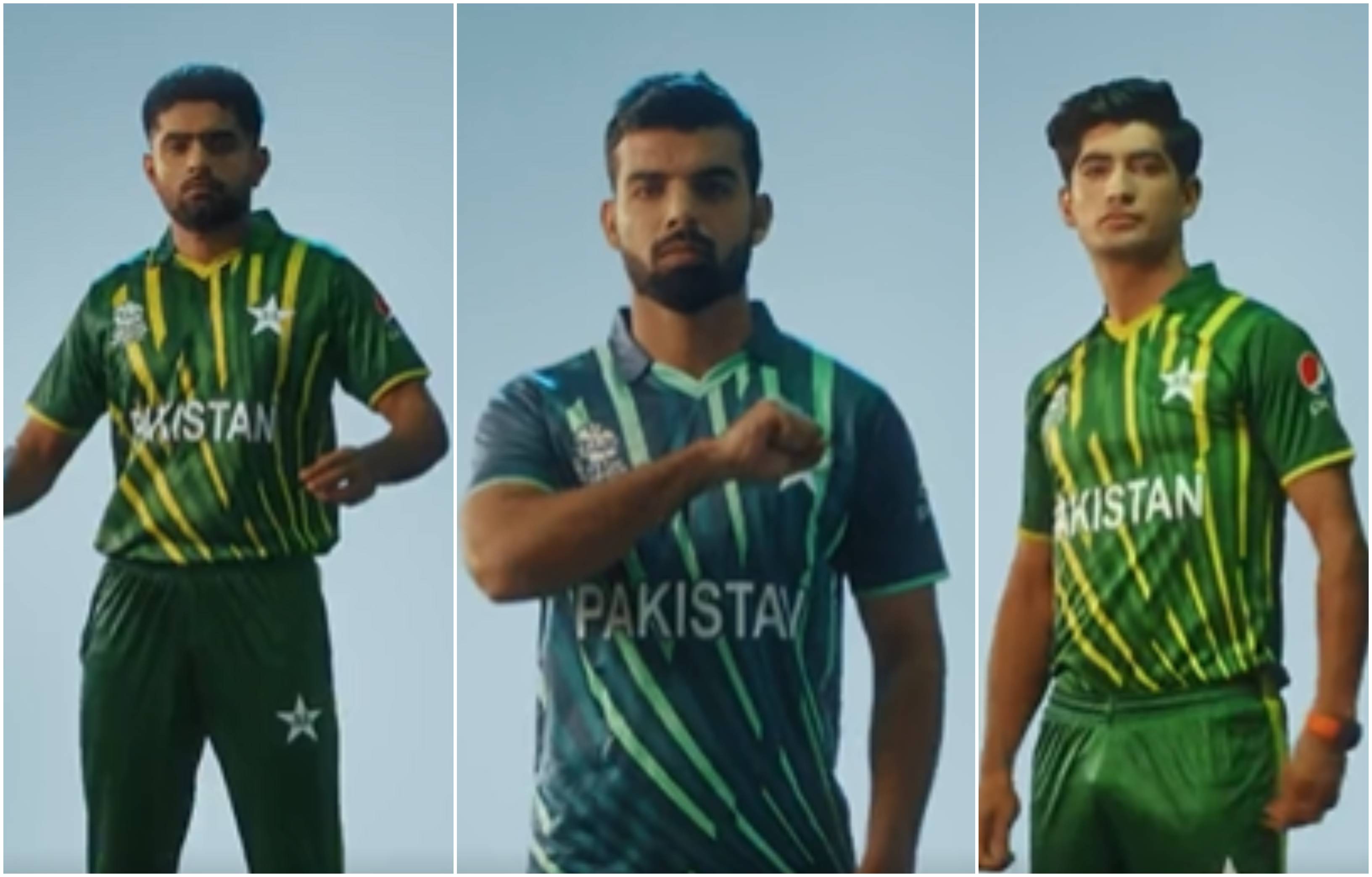 WATCH PCB unveils Pakistan cricket team’s new jersey ahead of T20