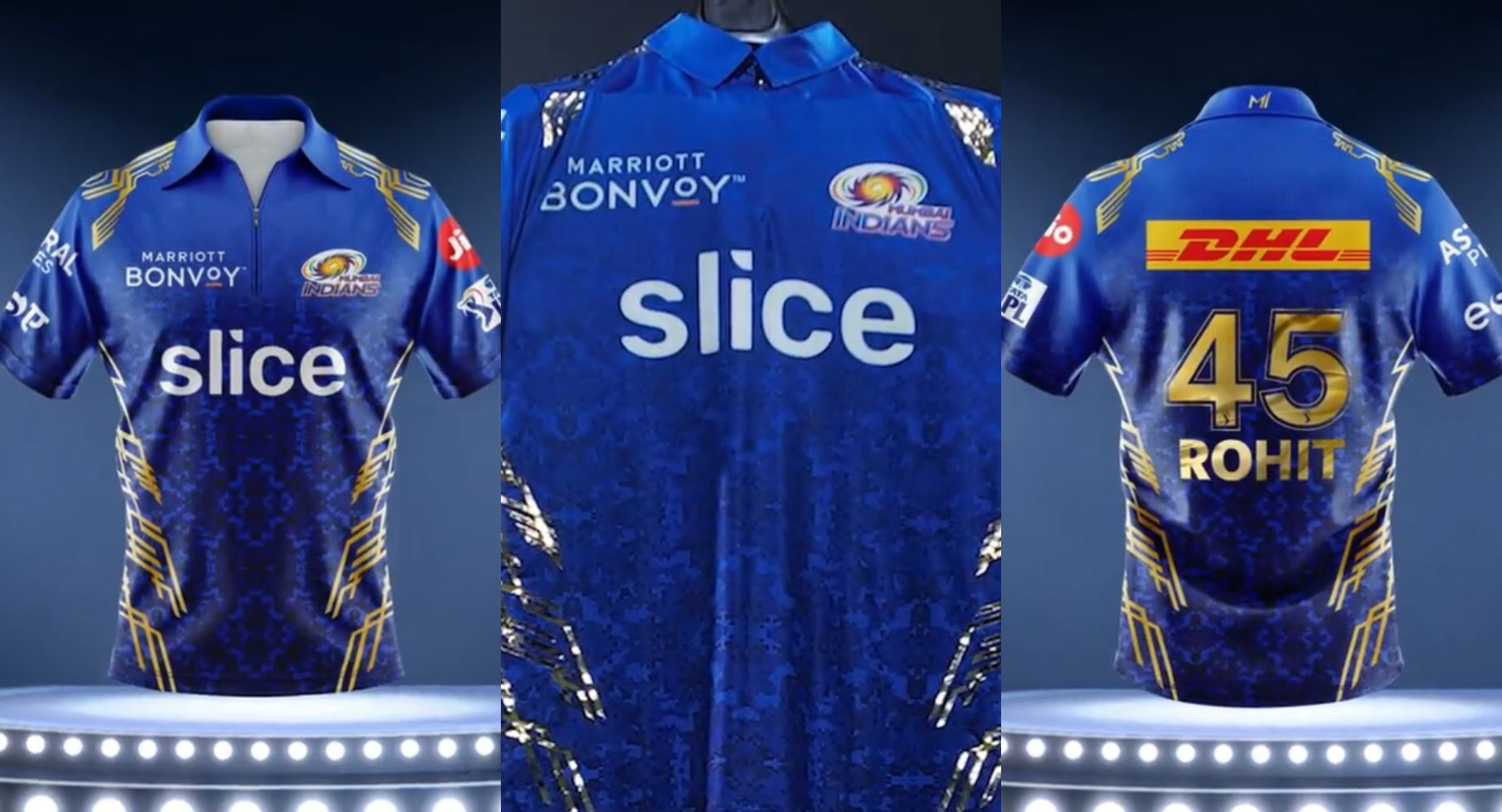 IPL 2022 Mumbai Indians (MI) unveils their new design jersey for the