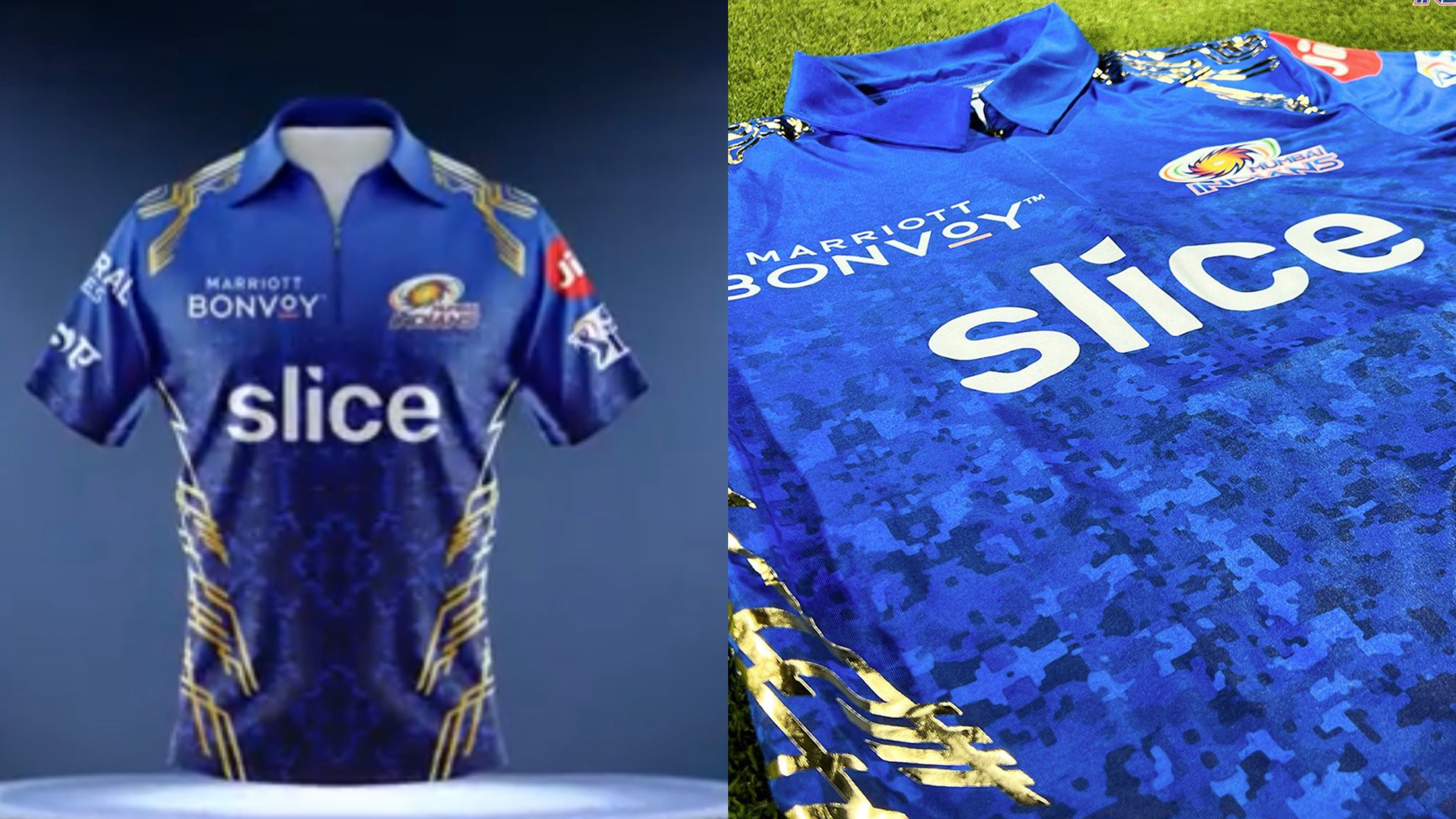 IPL 2022 Mumbai Indians (MI) unveils their new design jersey for the