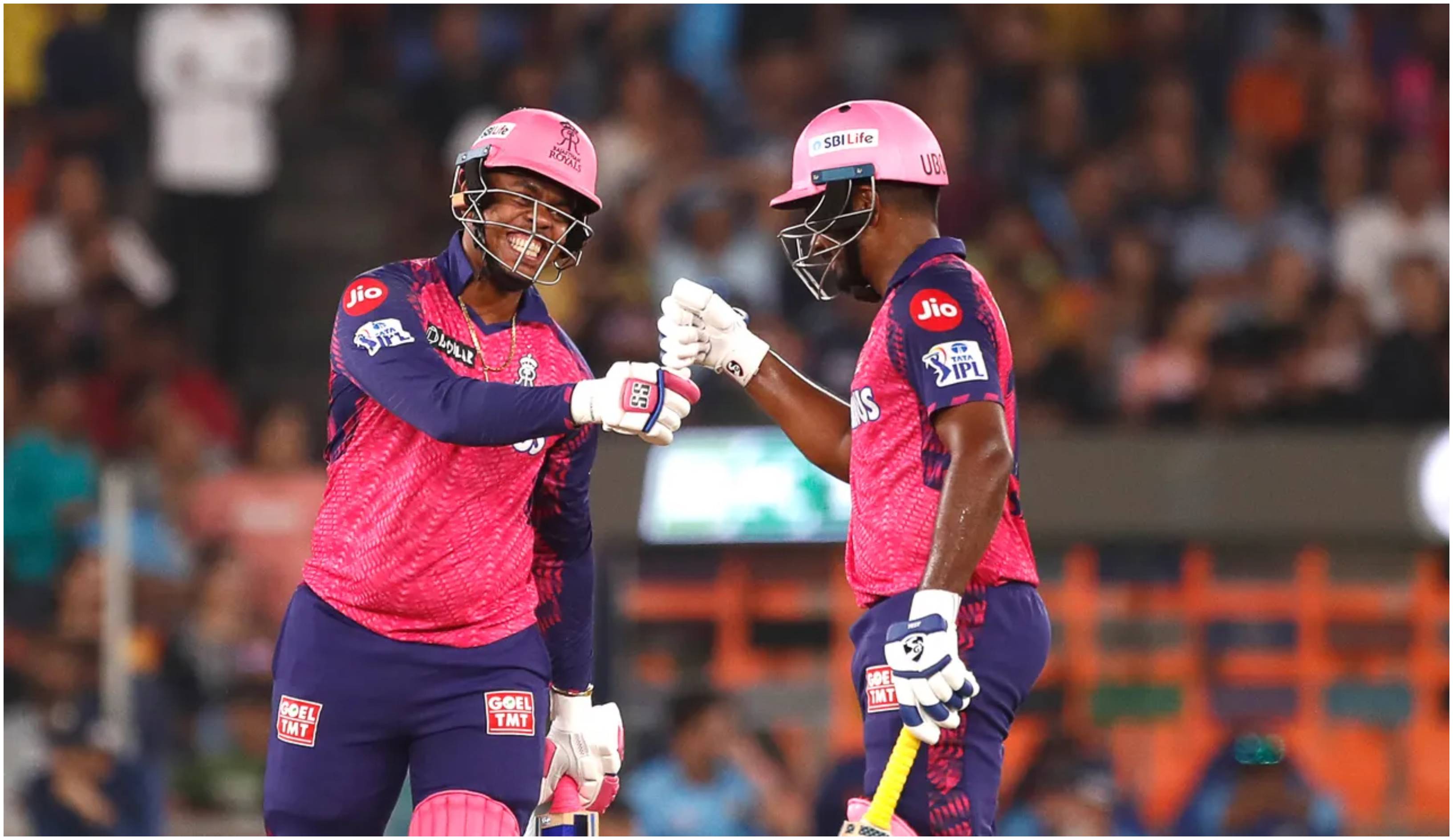 IPL 2023 Cricket fraternity reacts as Samson, Hetmyer carnage powers