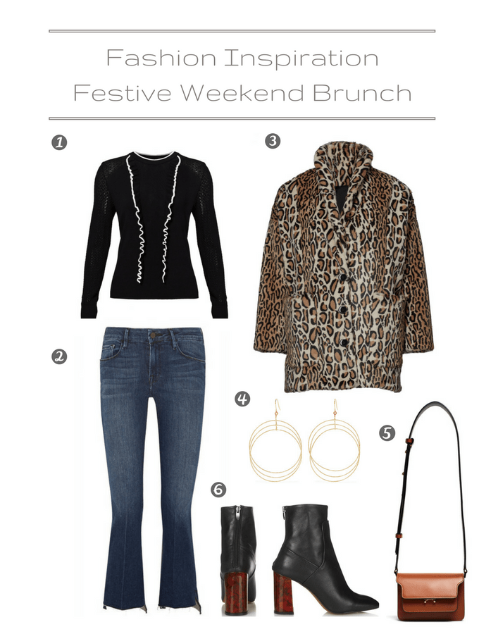 Fashion Inspiration Weekend Brunch Some animal print with brunch