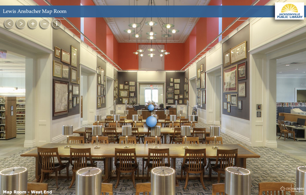 Jacksonville Public Library Circlescapes Virtual Tours