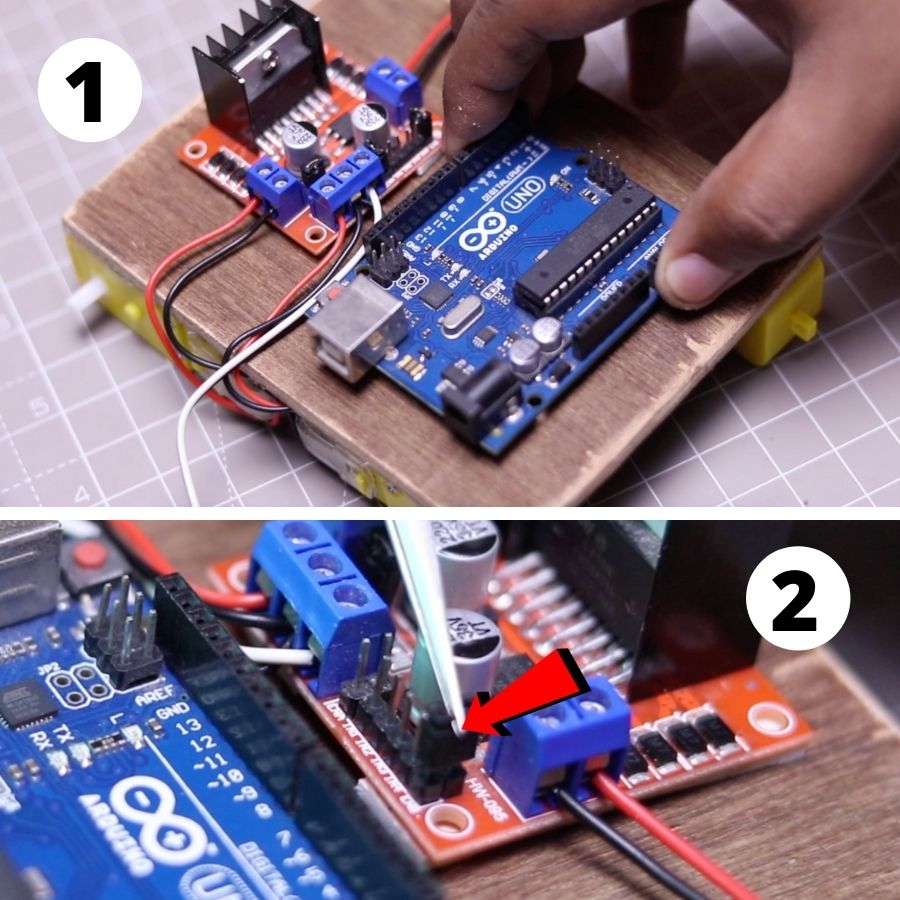 How To Make Line Follower Robot Using Arduino Nano L298n Diy Burner Images