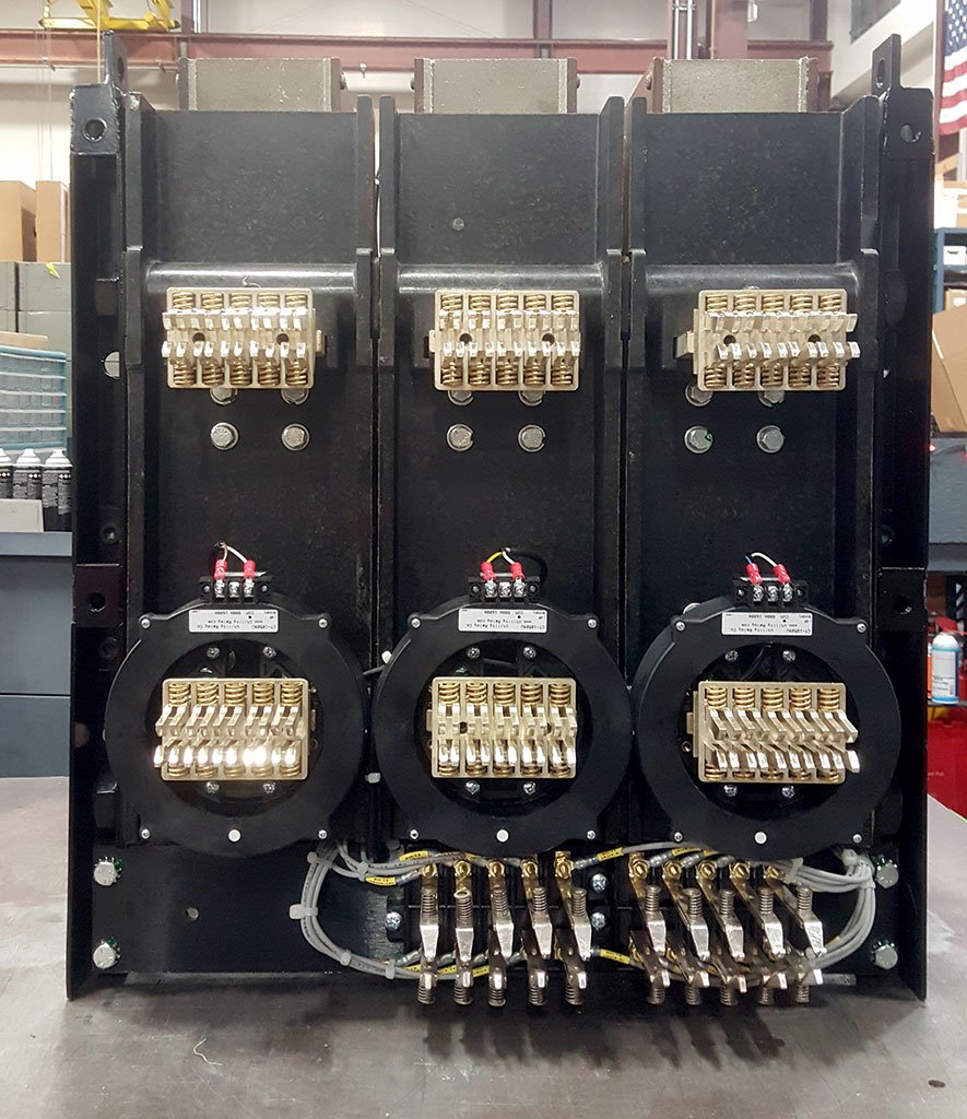 Allis Chalmers type LA50A Manually Operated Air Circuit Breaker