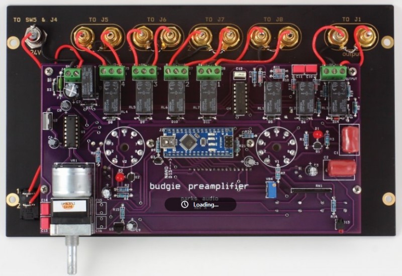 ArduinoBased Tube Stereo Preamp Project Circuit Cellar