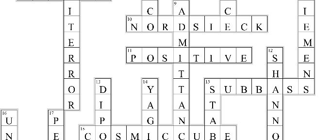 Crossword Circuit Cellar