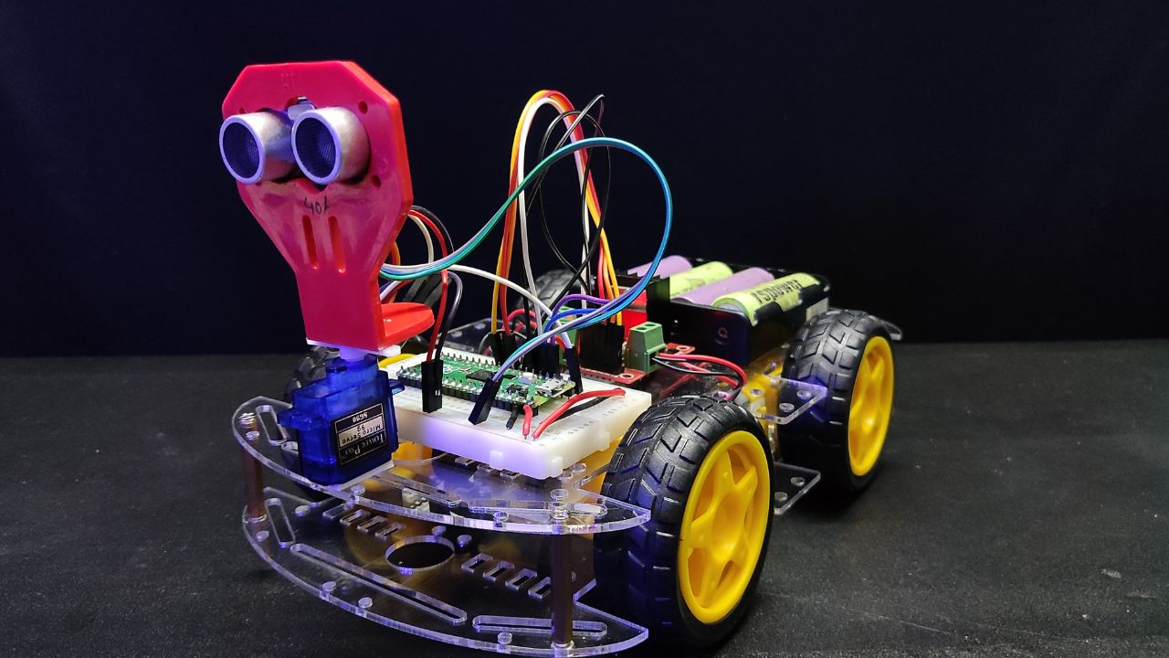 Obstacle Avoidance Robot Using Raspberry Pi Pico