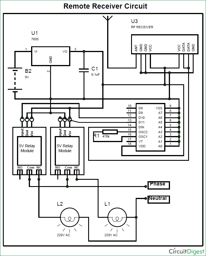 Home Automation System Circuit Diagram Pdf - Circuit Diagram