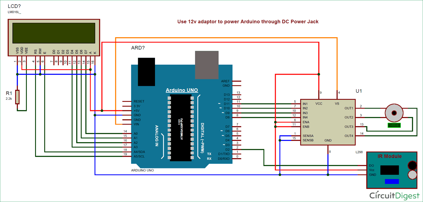 Arduino Based Analog Speedometer Using IR Sensor