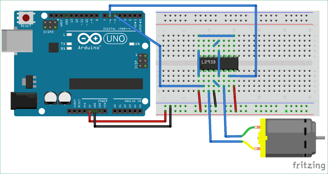 DC Motor Control Using MATLAB and Arduino