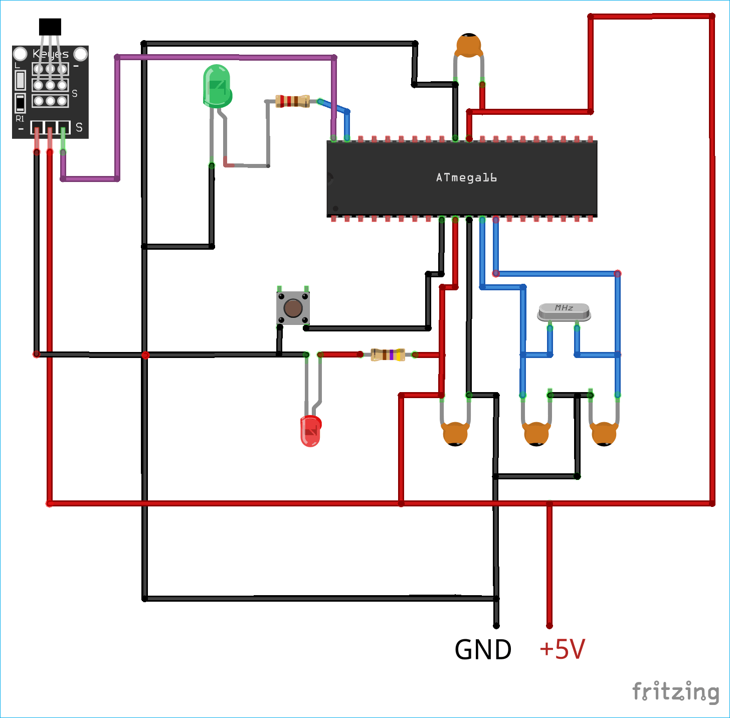 How to Interface Hall Sensor with Atmega16 AVR Microcontroller