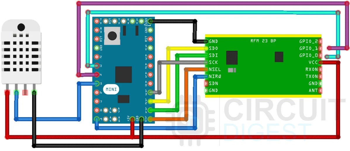 Interfacing HPD13A SX1276 IC Based LoRa Module with Arduino to